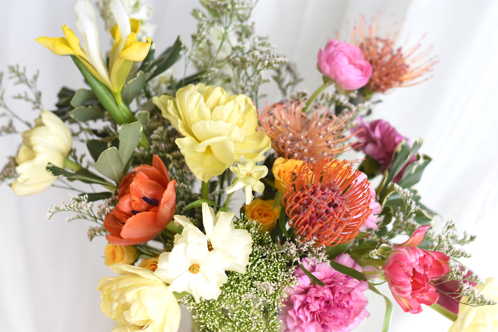 The Classy Mom Bouquet in Gold Vase